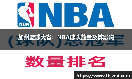 加州篮球大省：NBA球队数量及其影响